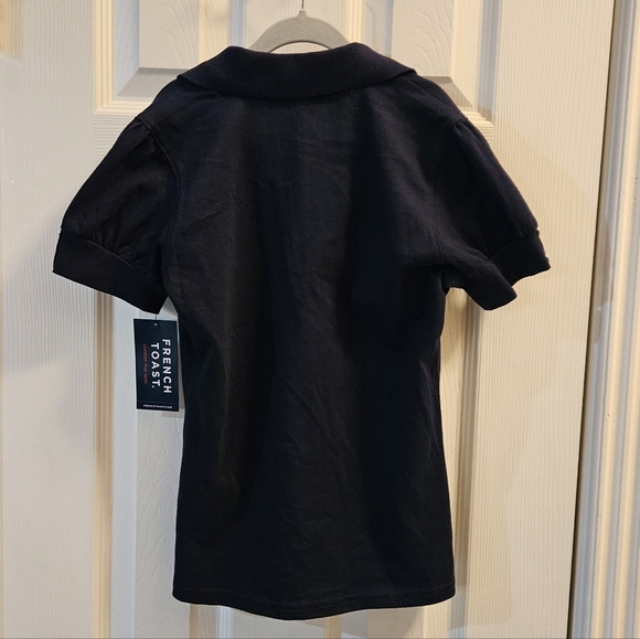 French Toast Girls Navy Polo Shirt, Sz 10 - Picture 2 of 8